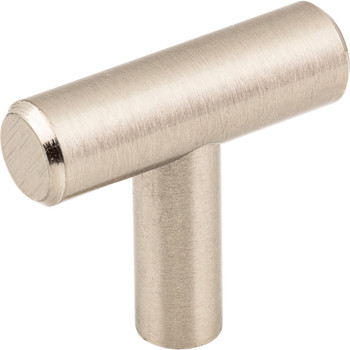 Elements, Naples, 1 9/16" T-Knob, Satin Nickel - alt view