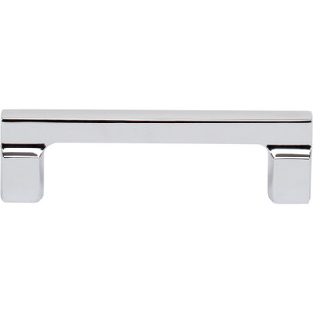 Atlas Homewares, Reeves, 3 3/4" (96mm) Straight Pull, Polished Chrome