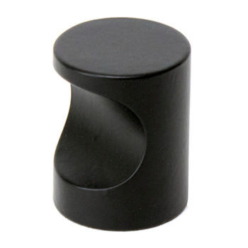 Rusticware, 1" Modern Round Whistle Knob, Black