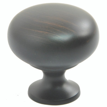 Rusticware, 1 1/2" Mushroom Round Knob, Oil Rubbed Bronze