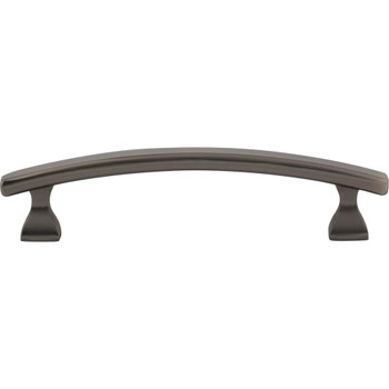 Elements, Hadly, 3 3/4" (96mm) Curved Bar Pull, Brushed Pewter - alternate view 1