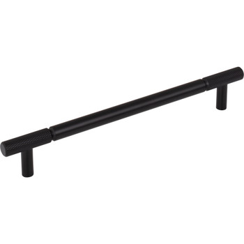 Top Knobs, Garrison, Prestwick, 7 9/16" (192mm) Bar Pull, Flat Black - alt image