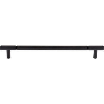 Top Knobs, Garrison, Prestwick, 8 13/16" (224mm) Bar Pull, Flat Black