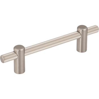 Top Knobs, Garrison, Dempsey, 3 3/4" (96mm) Bar Pull, Brushed Satin Nickel - alt image