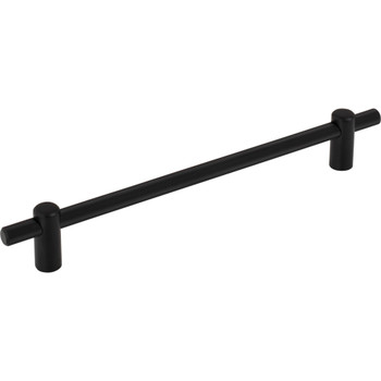 Top Knobs, Garrison, Dempsey, 7 9/16" (192mm) Bar Pull, Flat Black - alt image