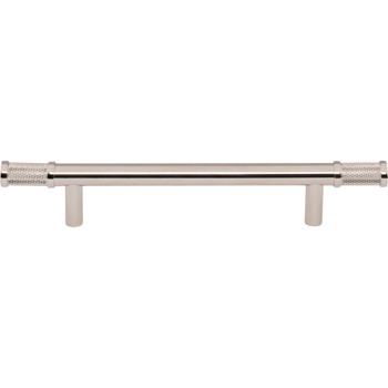 Top Knobs, Garrison, Burnham, 5 1/16" (128mm) Bar Pull, Polished Nickel