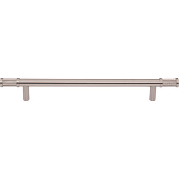 Top Knobs, Garrison, Burnham, 7 9/16" (192mm) Bar Pull, Brushed Satin Nickel