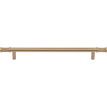 Top Knobs, Garrison, Burnham, 8 13/16" (224mm) Bar Pull, Honey Bronze