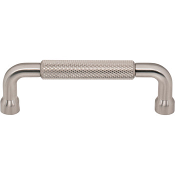 Top Knobs, Garrison, Garrison, 3 3/4" (96mm) Straight Pull, Brushed Satin Nickel