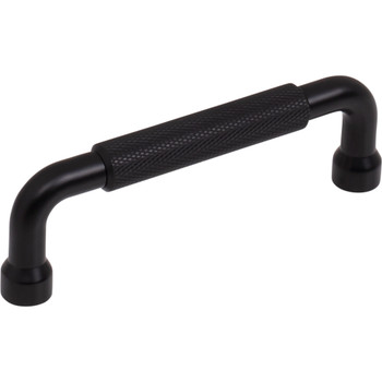 Top Knobs, Garrison, Garrison, 3 3/4" (96mm) Straight Pull, Flat Black - alt image