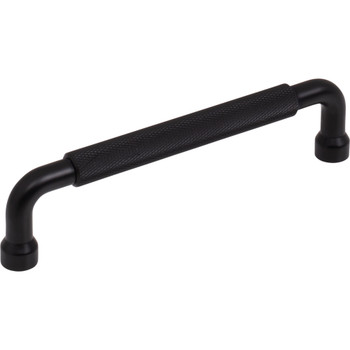 Top Knobs, Garrison, Garrison, 5 1/16" (128mm) Straight Pull, Flat Black - alt image