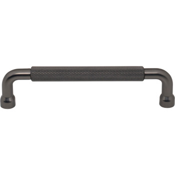 Top Knobs, Garrison, Garrison, 5 1/16" (128mm) Straight Pull, Ash Gray