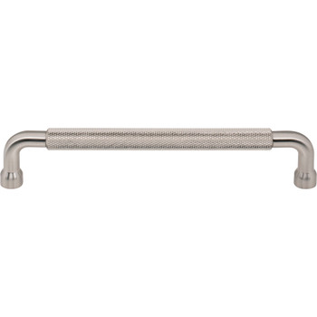 Top Knobs, Garrison, Garrison, 6 5/16" (160mm) Straight Pull, Brushed Satin Nickel