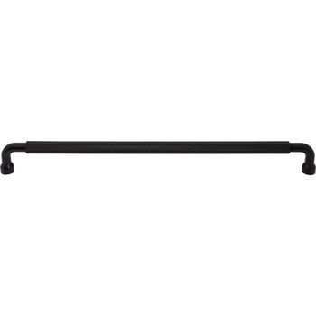 Top Knobs, Garrison, Garrison, 18" Appliance Straight Pull, Flat Black