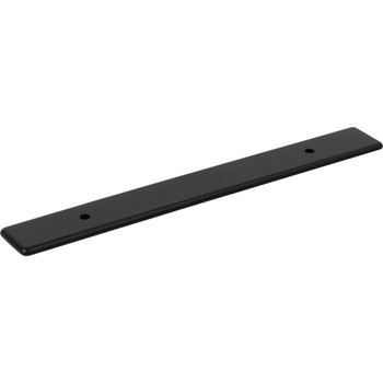 Top Knobs, Garrison, Radcliffe, 5 1/16" (128mm) Pull Backplate, Flat Black - alt image