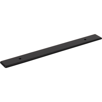 Top Knobs, Garrison, Radcliffe, 6 5/16" (160mm) Backplate, Flat Black - alt image