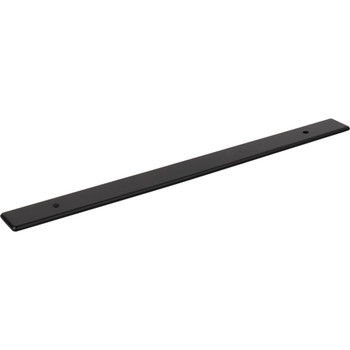 Top Knobs, Garrison, Radcliffe, 8 13/16" (224mm) Pull Backplate, Flat Black - alt image