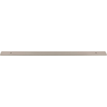 Top Knobs, Garrison, Radcliffe, 12" (305mm) Pull Backplate, Brushed Satin Nickel