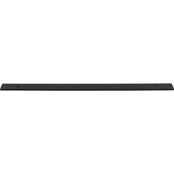 Top Knobs, Garrison, Radcliffe, 12" (305mm) Pull Backplate, Flat Black