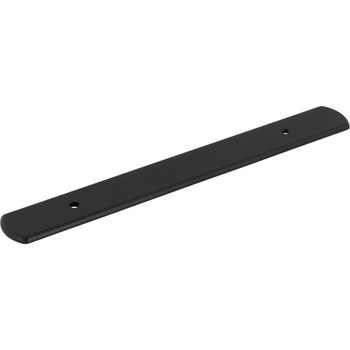 Top Knobs, Garrison, Wescott, 5 1/16" (128mm) Pull Backplate, Flat Black - alt image