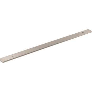 Top Knobs, Garrison, Wescott, 18" Appliance Pull Backplate, Brushed Satin Nickel - alt image