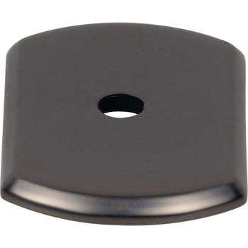 Top Knobs, Garrison, Wescott, 1 1/2" Length Knob Backplate, Ash Gray