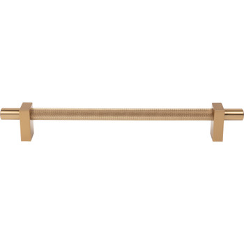 Jeffrey Alexander, Larkin 3, 18" Bar Appliance Pull with Knurled Center, Satin Bronze - alt image 1