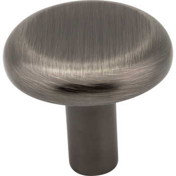 Elements, Seaver, 1 1/4" Round Knob, Brushed Pewter