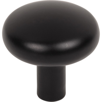 Jeffrey Alexander, Loxley, 1 1/4" Round Knob, Matte Black