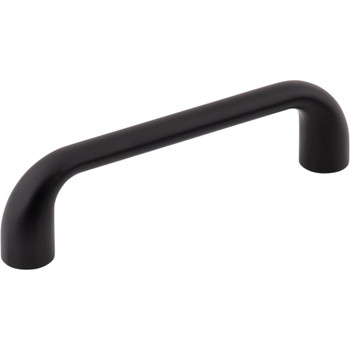 Jeffrey Alexander, Loxley, 3 3/4" (96mm) Curved Pull, Matte Black