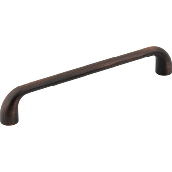 Jeffrey Alexander, Loxley, 6 5/16" (160mm) Curved Pull, Brushed Oil Rubbed Bronze