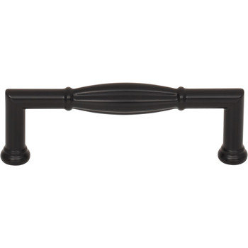 Jeffrey Alexander, Southerland, 3 3/4" (96mm) Straight Pull, Matte Black - alt image 1