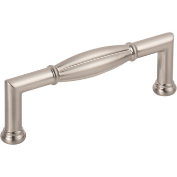 Jeffrey Alexander, Southerland, 3 3/4" (96mm) Straight Pull, Satin Nickel