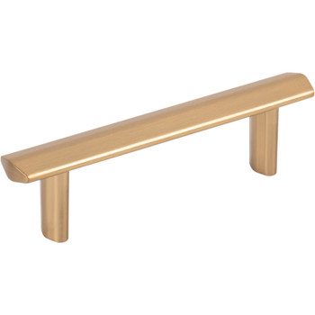 Elements, William, 3" (76mm) Bar Pull, Satin Bronze