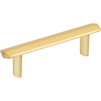 Elements, William, 3" (76mm) Bar Pull, Brushed Gold