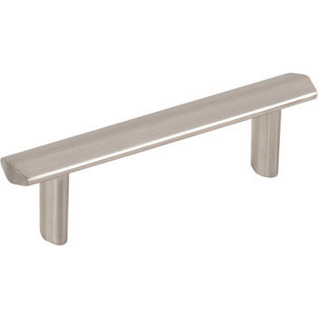 Elements, William, 3" (76mm) Bar Pull, Satin Nickel