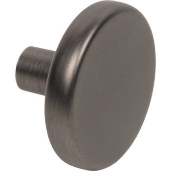 Elements, Gibson, 1 5/8" Round Knob, Brushed Pewter - alt image 1