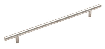 Amerock, Bar Pulls, 10 1/16" (256mm) Bar Pull, Sterling Nickel