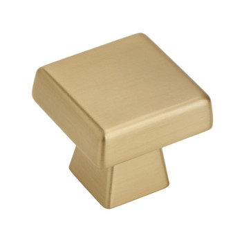 Amerock, Blackrock, 1 1/2" (38mm) Square Knob, Champagne Bronze