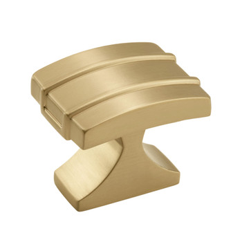 Amerock, Davenport, 1 1/4" Square Knob, Champagne Bronze