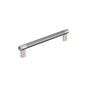 Amerock, Esquire, 12" (305mm) Bar Appliance Pull, Polished Nickel / Stainless Steel