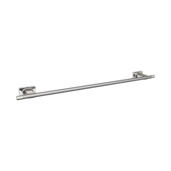 Amerock, Esquire, 24" Towel Bar, Polished Nickel / Stainless Steel