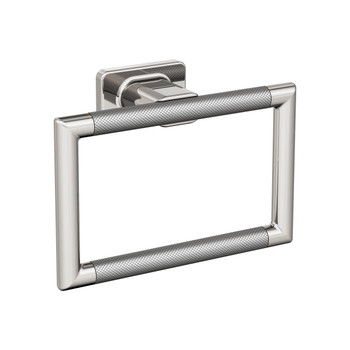 Amerock, Esquire, Towel Ring, Polished Nickel / Stainless Steel