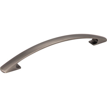 Elements, Strickland, 6 5/16" (160mm) Curved Pull, Brushed Pewter