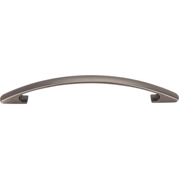 Elements, Strickland, 6 5/16" (160mm) Curved Pull, Brushed Pewter - alternate view