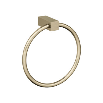 Amerock, Monument, Towel Ring, Golden Champagne