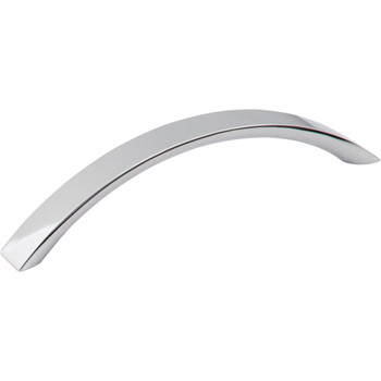 Elements, Belfast, 5 1/16" (128mm) Curved Bow Pull, Polished Chrome