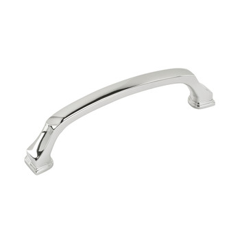 Amerock, Revitalize, 5 1/16" (128mm) Curved Pull, Polished Chrome
