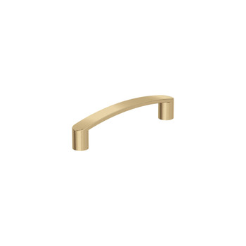 Amerock, Everyday Basics, Rift, 3 3/4" (96mm) Curved Pull, Champagne Bronze