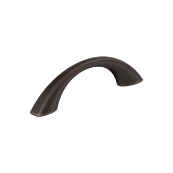 Amerock, Everyday Basics, Vaile, 3" (76mm) Curved Pull, Oil Rubbed Bronze